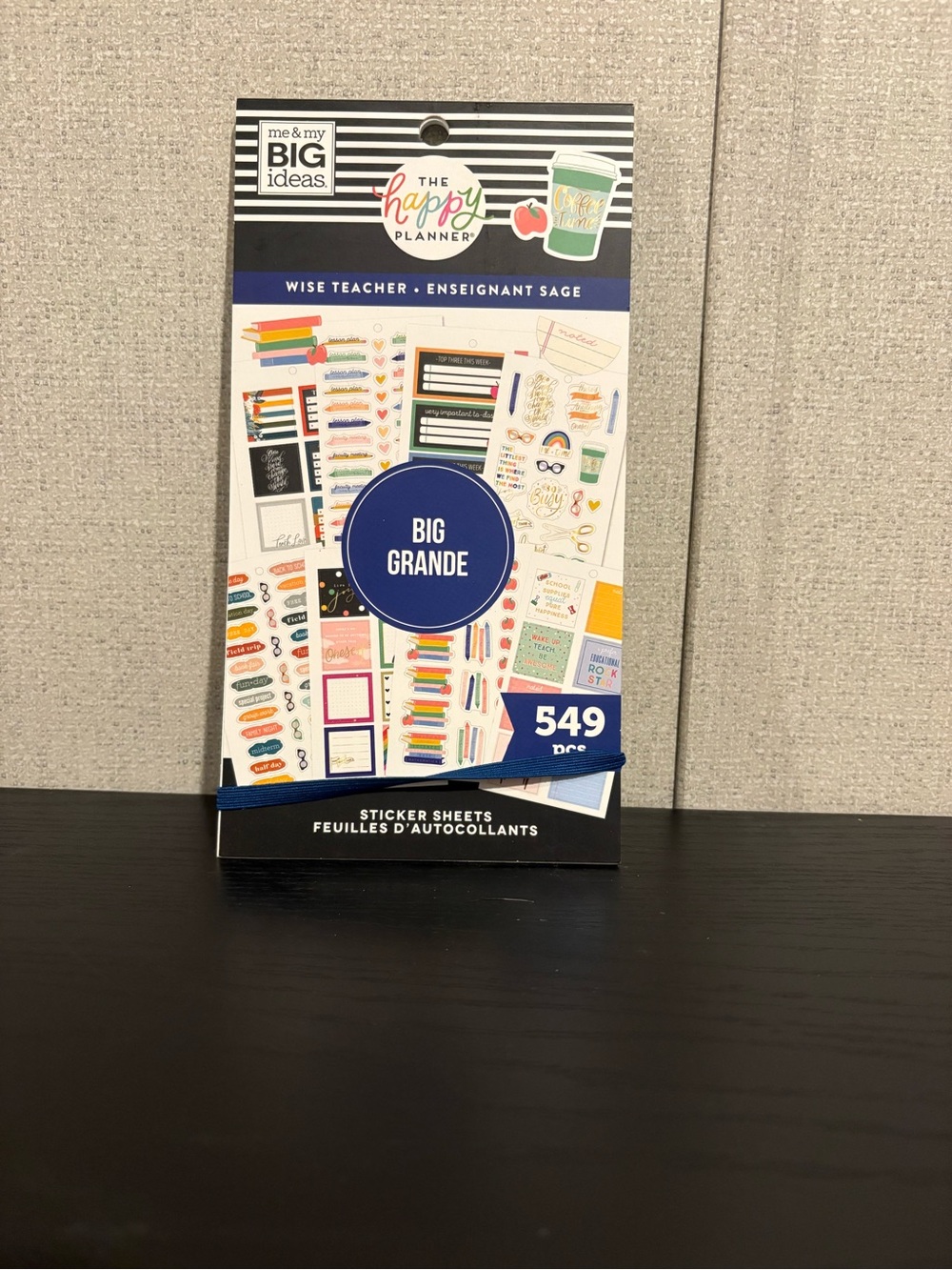 The Happy Planner Sticker Pack - Blue, Yellow, Pink, Green, Orange